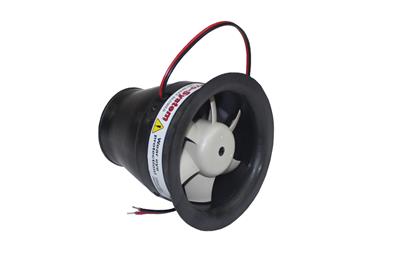 Alcon Brakes Brake Cooling Fan, SRS, Brush Motor, Steel, Black, Each - SRS800