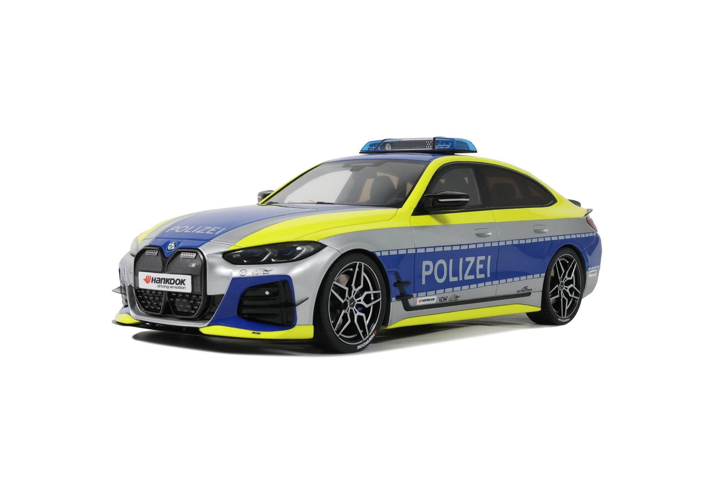Otto 2022 BMW M4 (G82) AC Schnitzer ACS4 Polizei Blue Silver 1:18