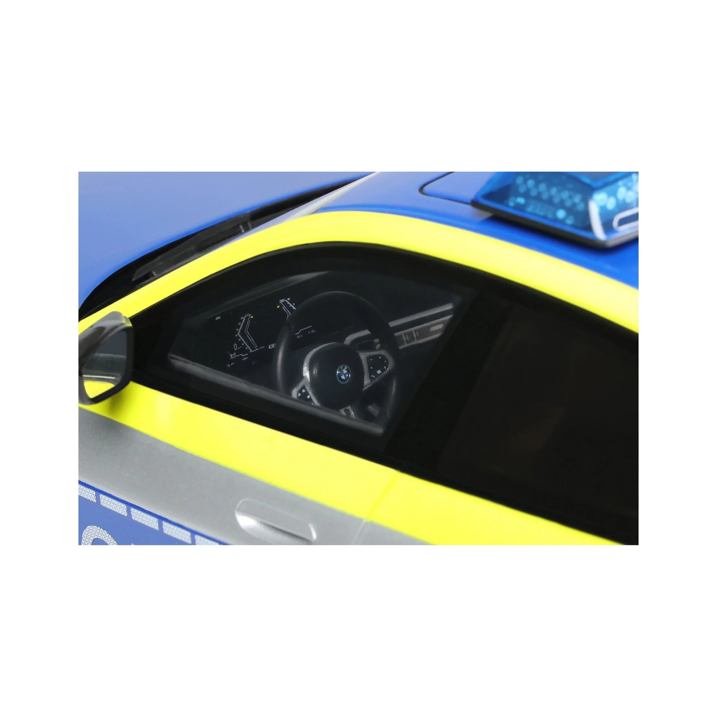 Otto 2022 BMW M4 (G82) AC Schnitzer ACS4 Polizei Blue Silver 1:18