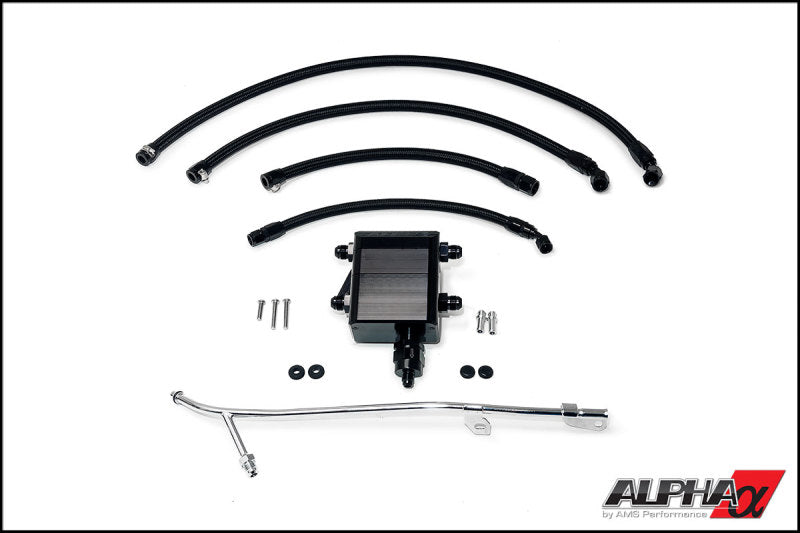 FR SPORT AMS Performance 2009+ Nissan GT-R R35 Alpha Air Oil Separator ALP.07.04.0023-1