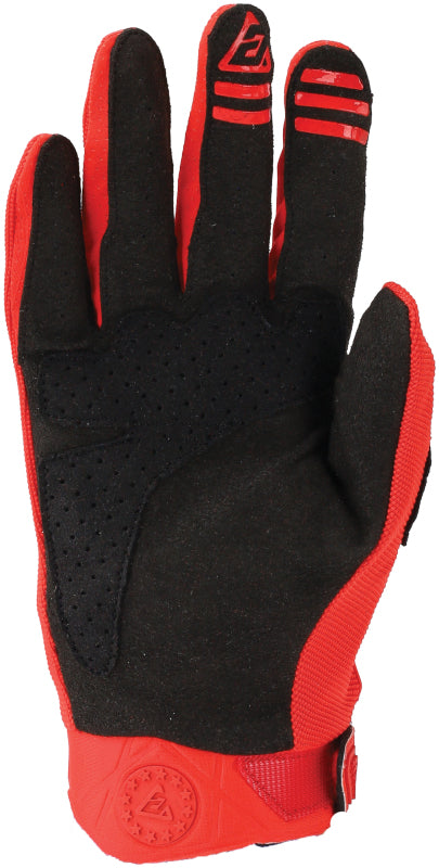 Answer 24 Peak Gloves Red/Black Youth - XS 442871