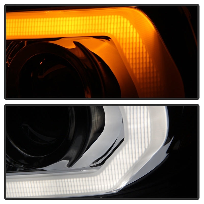 FR SPORT Spyder Signature Toyota Tacoma 16-18 TRD Model Projector Headlights-Chrome...