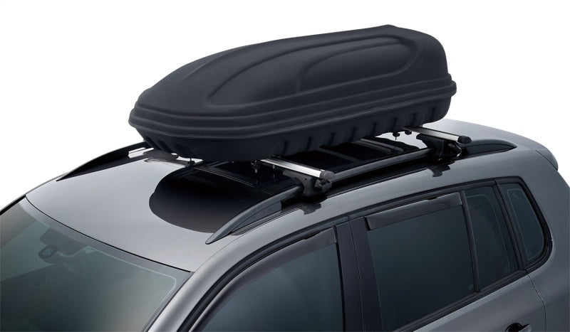 3D MAXpider Shell Roof Box With Rack Size L 47INX31INX10In (120X80X26Cm) Brown 6064L-18