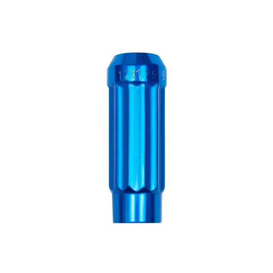 FR SPORT BLOX Racing Tuner 12P17 Steel Lug Nuts - Blue 12X1.5 Individual Piece BXAC-00140-BL