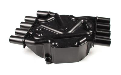 Accel Distributor Cap, Female, Crab Style, Black, Screw-Down, GM, V8, Each - 120141