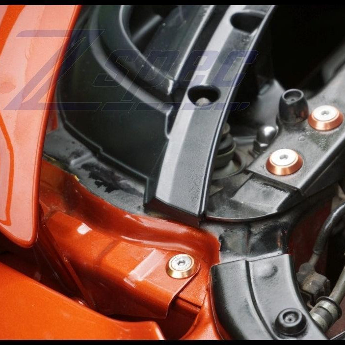 ZSPEC Stage-2 Dress Up Bolts® Fastener Kit for '90-05 Acura NSX, Stainless & Billet