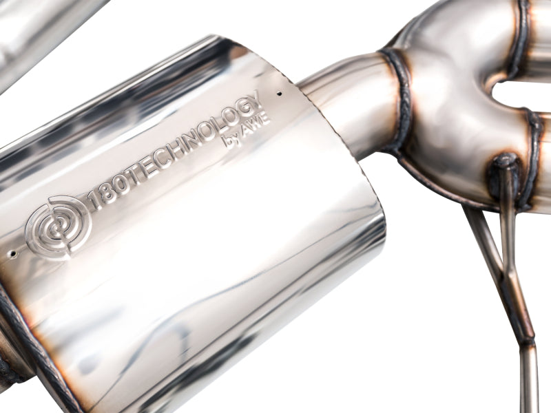 AWE Tuning 2022+ Porsche Macan 2.9TT Touring Edition Catback Exhaust w/ Diamond Black Tips 3015-43952