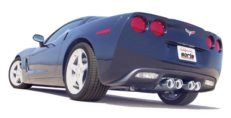 Borla 05-08 Corvette Coupe/Conv 6.0L/6.2L 8cyl 6spd RWD Touring SS Exhaust (rear section only) 11814
