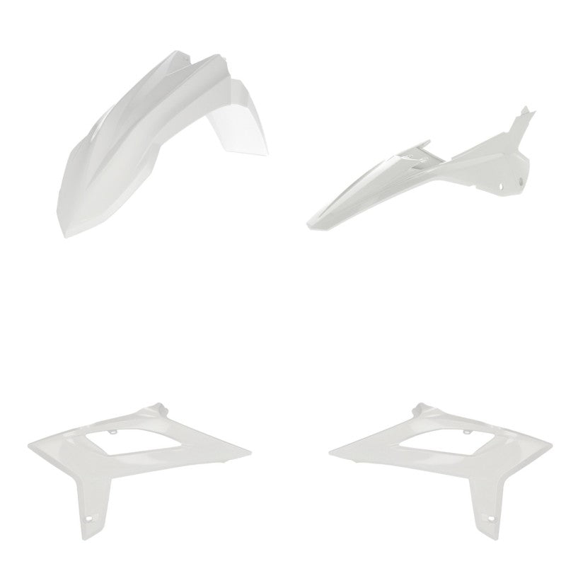 Acerbis 2023 Beta RX300/450 Plastic Kit - White 2979650002