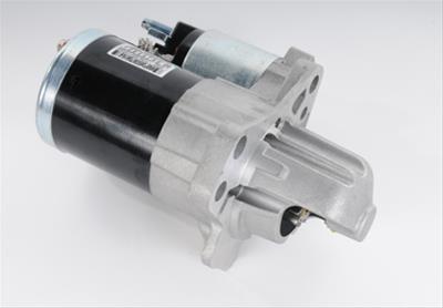 ACDelco Starter, Stock Style, Standard Rotation, Black/Natural, Cadillac, Chevy, Each - 12644788