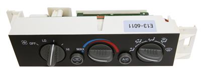 ACDelco Climate Control Panels, HVAC, Replacement, Plastic, Black, Backlit, Cadillac, Chevrolet - 150001A
