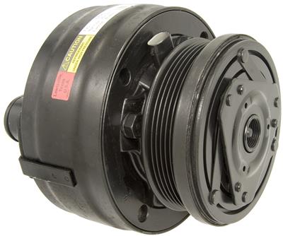 ACDelco Air Conditioning Compressors, Remanufactured, R4, Clutch, Serpentine Pulley, 6-groove - 1521736
