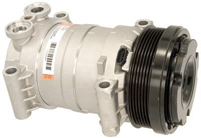 ACDelco Air Conditioning Compressors, HT6, Clutch, Serpentine Pulley, 6-groove, AM General - 1522124A