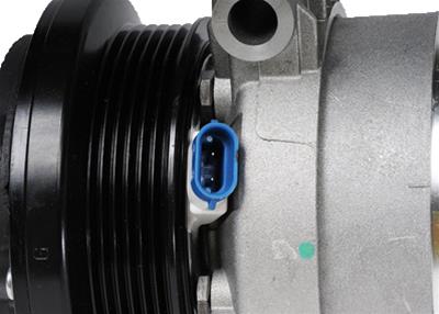 ACDelco Air Conditioning Compressor, HT6 Type, Steel, Natural, Serpentine Pulley, 6-groove, Chevy - 1522220