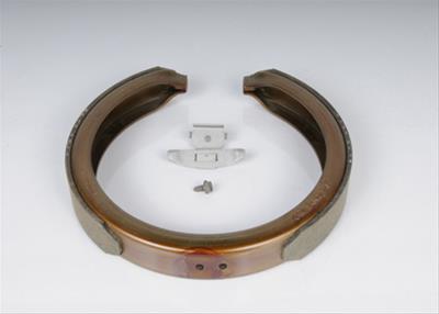 ACDelco Brake Shoes, Bonded On, Organic, 1.146 in. Width, Rear, Parking, Chevy, GMC, Each - 1710941