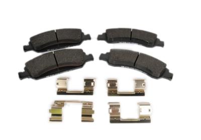 ACDelco Brake Pads, OE Replacement, Hardware Included, Cadillac, Chevy, GMC, Front, Set - 1711014