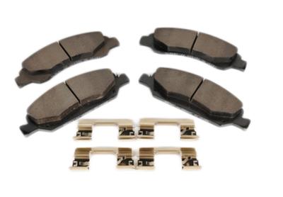 ACDelco Brake Pads, OE Replacement, Hardware Included, Cadillac, Chevy, GMC, Front, Set - 1711074