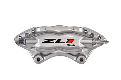 ACDelco Brake Calipers, GM OE, Aluminum, Natural, Brembo Logo, Rear, Chevy, Each - 1722738