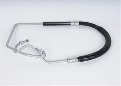 ACDelco Vacuum Lines, Power Brake Booster Vacuum Hose, Rubber/Steel, Black, Chevrolet, GMC, Each - 1761486