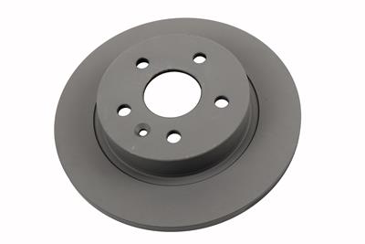 ACDelco Disc Brake Rotor, Rear, Solid, Smooth Surface, Cast Iron, Black E-Coat, Buick, Chevrolet - 1771047