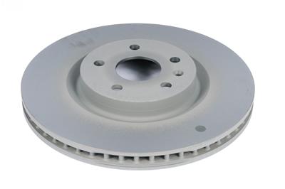 ACDelco Disc Brake Rotor, Front, Vented, Solid Surface, Full Cast Iron, Natural, Buick, Cadillac - 1771143