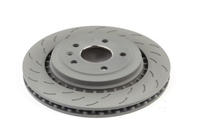 ACDelco Brake Rotor, GM OE, Vented, Slotted Surface, Cast Iron, Natural, Chevy, Rear, Each - 1771207