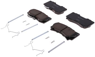 ACDelco Brake Pads, Gold Ceramic, Front, Hummer, Set - 17D1119CHF1