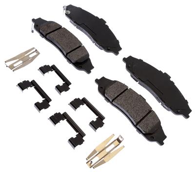 ACDelco Brake Pads, Gold Semi-Metallic, Front, Cadillac, Chevrolet, Set - 17D731MHF1