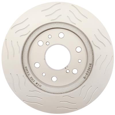 ACDelco Brake Rotor, Advantage Coated, Vented, Slotted Surface, Cast Iron, Each - 18A1705SD