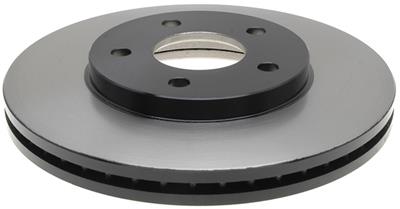 ACDelco Brake Rotor, Professional, Vented, Solid Surface, Cast Iron, Natural, Each - 18A2413