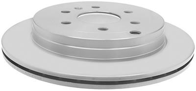 ACDelco Brake Rotor, Advantage Coated, Vented, Solid Surface, Cast Iron, Cool Shield, Each - 18A2543AC