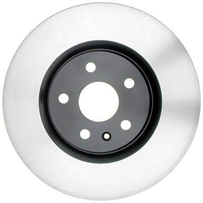 ACDelco Brake Rotor, Advantage Coated, Vented, Solid Surface, Cast Iron, Cool Shield, Each - 18A2652AC