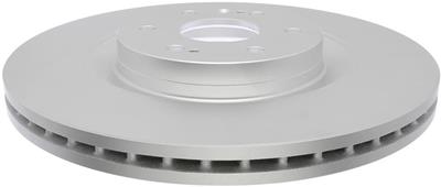 ACDelco Brake Rotor, Gold, Police, Vented, Solid Surface, Cast Iron, Cool Shield, Front, Chevy, Each - 18A82799PV