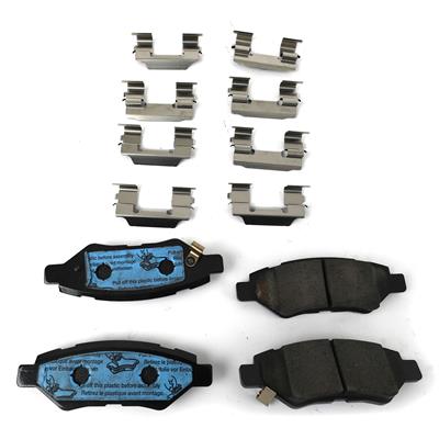 ACDelco Brake Pads, ACDelco GM Genuine Parts Disc Brake Pads, Ceramic, Rear, Cadillac, Saab, Sold - 19421343