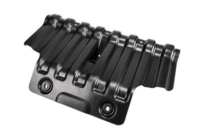 ACDelco Engine Splash Shield, Front Lower Shield, Radiator Support Splash Shield, Black Plastic - 22781372