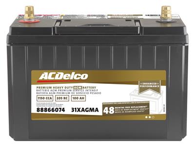 ACDelco Vehicle Battery, Battery - 31XAGMA