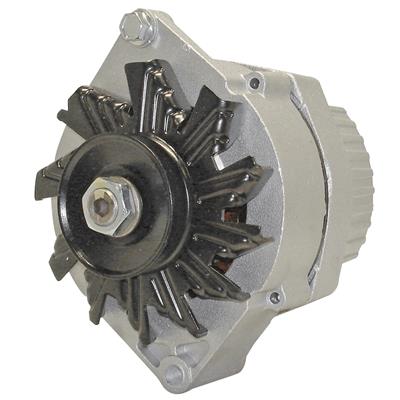 ACDelco Alternator, Remanufactured, Delco CS 10SI Case Style, 12V, 63 amps, Internal Regulator - 3342614