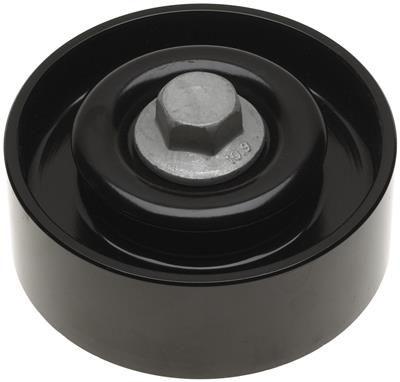 ACDelco Idler Pulleys, Professional, Serpentine, Steel, Black, Buick, Cadillac, Chevy, Pontiac, Each - 36348