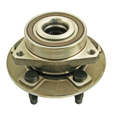 ACDelco Wheel Bearing and Hub Assembly, Steel, Natural, Buick, Cadillac, Chevy, GMC, Saab, Each - 513288