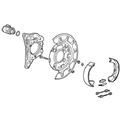 ACDelco Parking Brake Components, ACDelco GM Genuine Parts Parking Brake Assemblies, Driver Side - 85114295