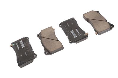 ACDelco Brake Pads, ACDelco GM Genuine Parts Disc Brake Pads, Semi-Metallic, Integrally Molded - 85138463