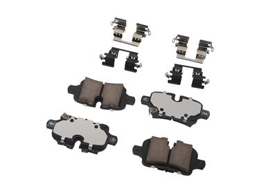ACDelco Brake Pads, ACDelco GM Genuine Parts Disc Brake Pads, Semi-Metallic, Integrally Molded - 85143237