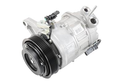 ACDelco Air Conditioning Compressor, 6-Groove, Serpentine, R-134A, Aluminum, Natural, Chevy, GMC - 85665218
