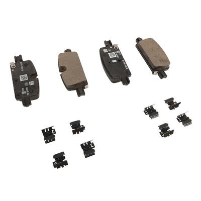 ACDelco Brake Pads, ACDelco GM Genuine Parts Disc Brake Pads, Semi-Metallic, Integrally Molded - 86793555