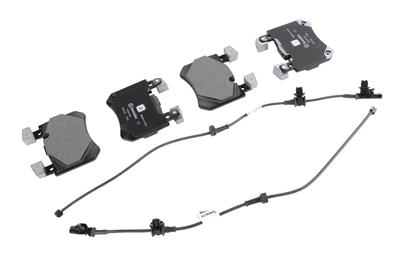 ACDelco Brake Pads, ACDelco GM Genuine Parts Disc Brake Pads, Integrally Molded, Rear, Chevrolet - 87842603