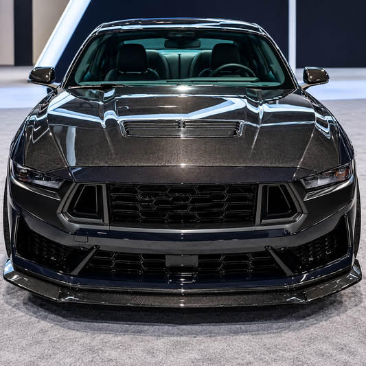 Dry Carbon Fiber Front Lip for Ford Mustang Dark Horse