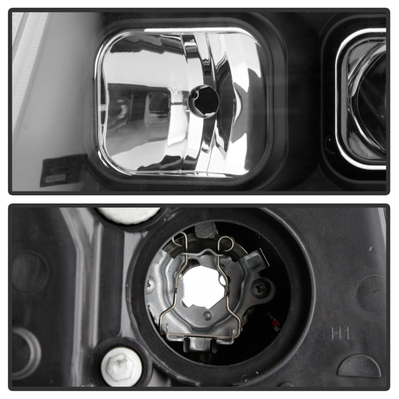 FR SPORT Spyder Chevy Suburban 1500/2500 07-14 Tahoe 07-14 LED Headlights Black...