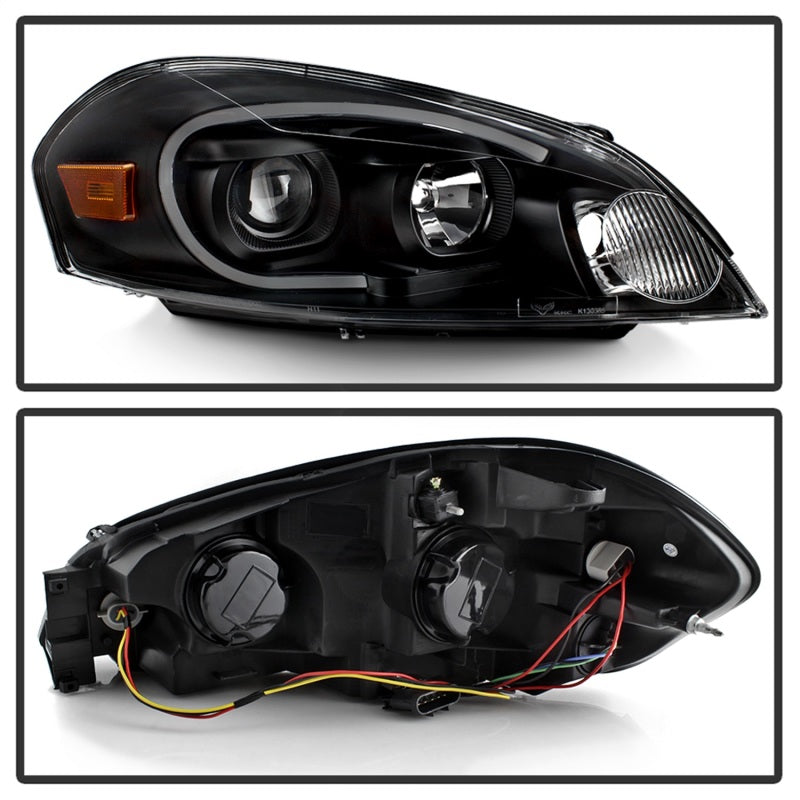 FR SPORT SPYDER xTune 06-13 Chevrolet Impala LED Light Bar Headlights - Black...