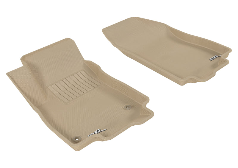 FR SPORT 3D MAXpider 2013-2020 Buick/Chevrolet Encore/Trax Kagu 1st Row Floormat - Tan L1BC01611502
