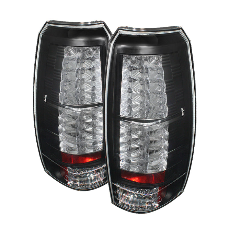 FR SPORT Spyder Chevy Avalanche 07-13 LED Tail Lights Black ALT-YD-CAV07-LED-BK 5032461